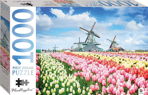 HINKLER - 1000 Piece Puzzle Dutch Windmills  Ndah Mbawa @ Happier Every Chapter   