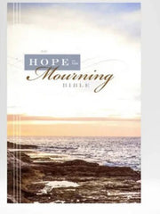 NIV Hope in The Mourning Bible Zondervan Charcoal Lethersoft Helps J