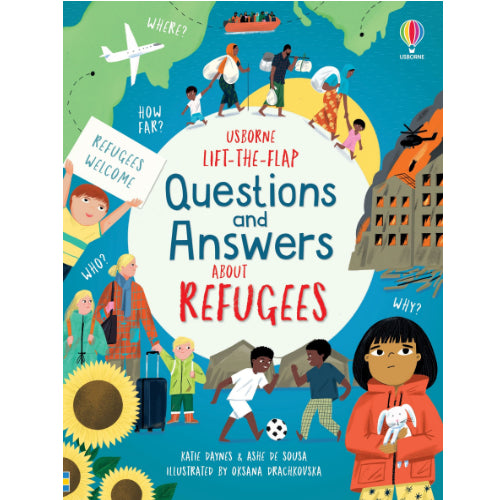 Usborne Lift the Flap Q&A about Refugees Children Nonfiction Happier Every Chapter