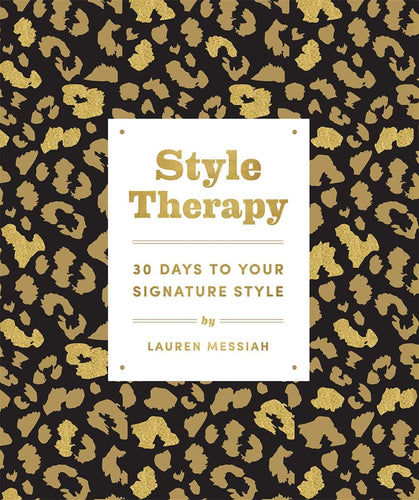 Style Therapy; 30 Days to Your Signature Style (Paperback) Adult Non-Fiction Happier Every Chapter   