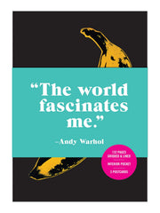 Andy Warhol Banana Journal with Postcard Set (Paperback)