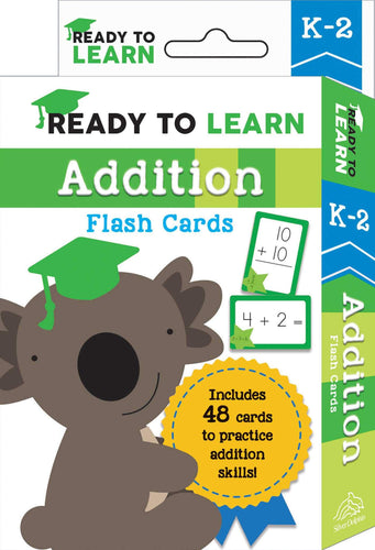 Addition Flash Cards (Ready to Learn, Grade K-2) Children's Books Happier Every Chapter   