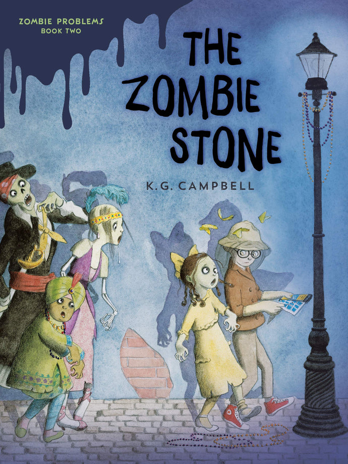 The Zombie Stone (Zombie Problems, Bk.2) (Hardcover) Children's Books Happier Every Chapter   