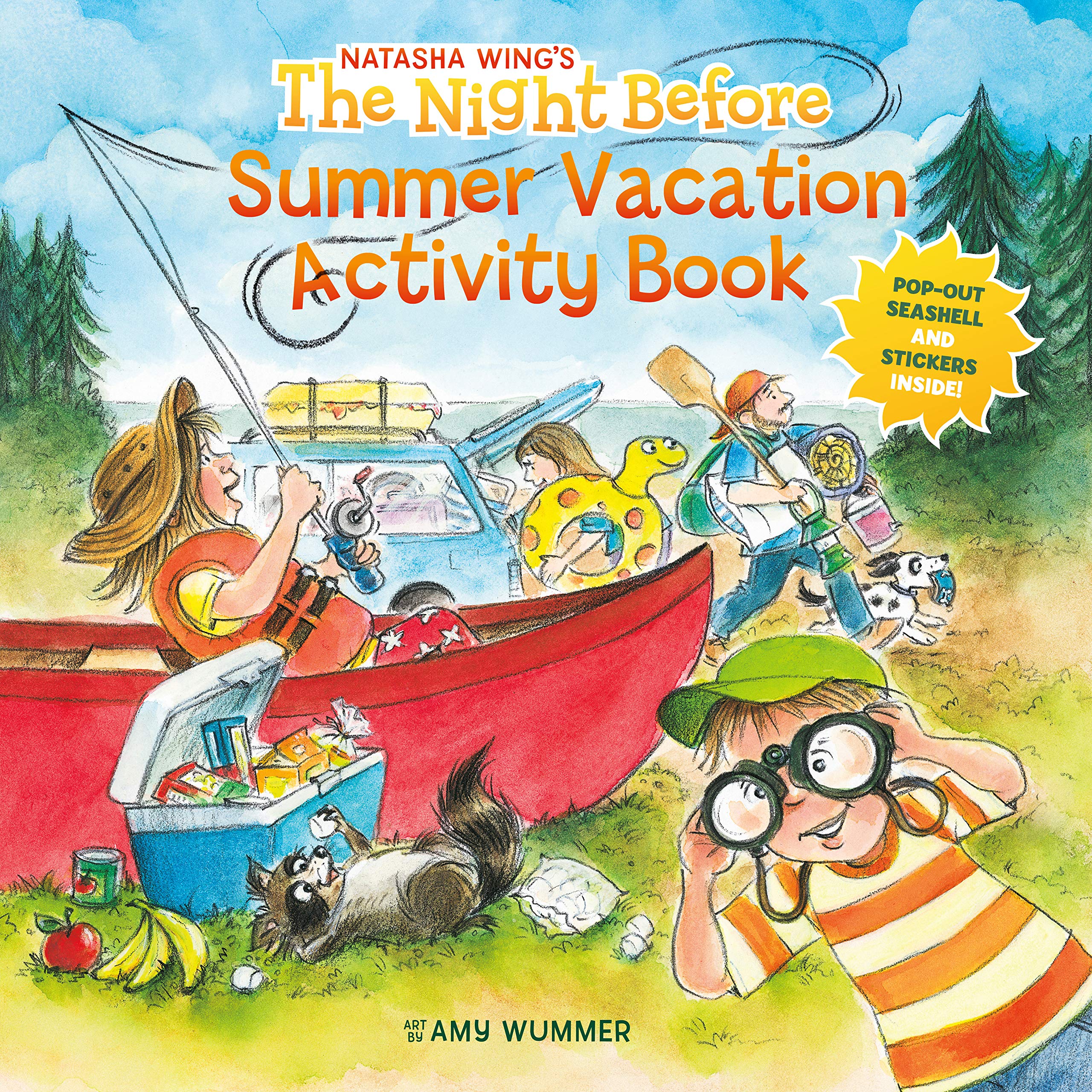 The Night Before Summer Vacation Activity Book (Softcover)