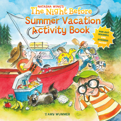 The Night Before Summer Vacation Activity Book (Softcover) Children's Books Happier Every Chapter   