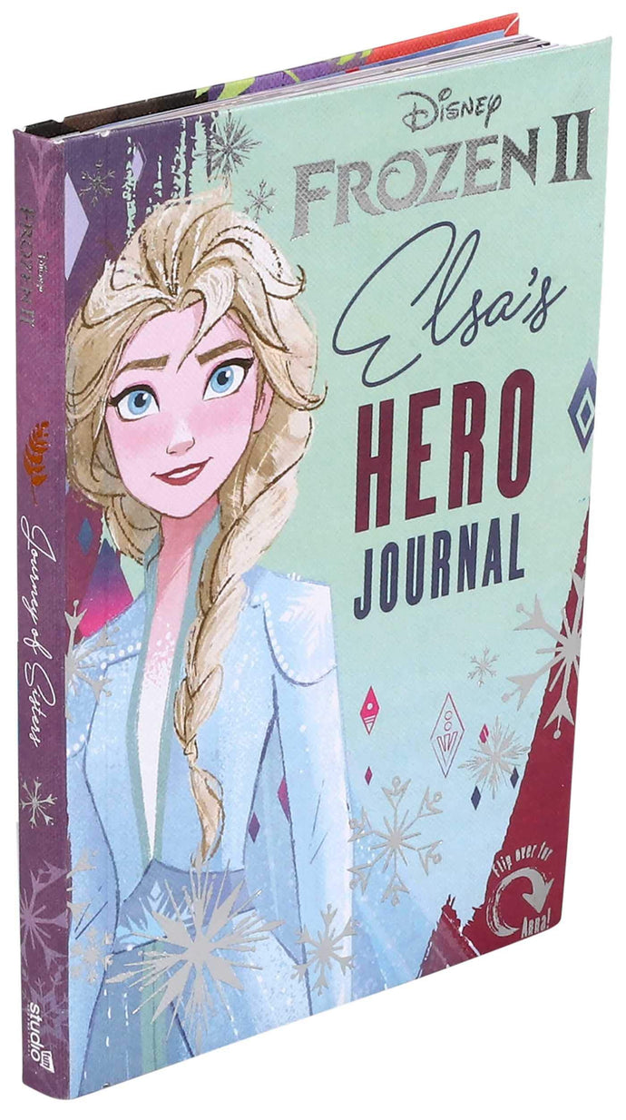 Elsa's and Anna's Hero Journal (Disney Frozen II) (Paperback) Children's Books Happier Every Chapter   