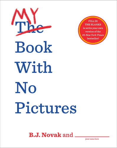 My Book with No Pictures (Paperback) Children's Books Happier Every Chapter   