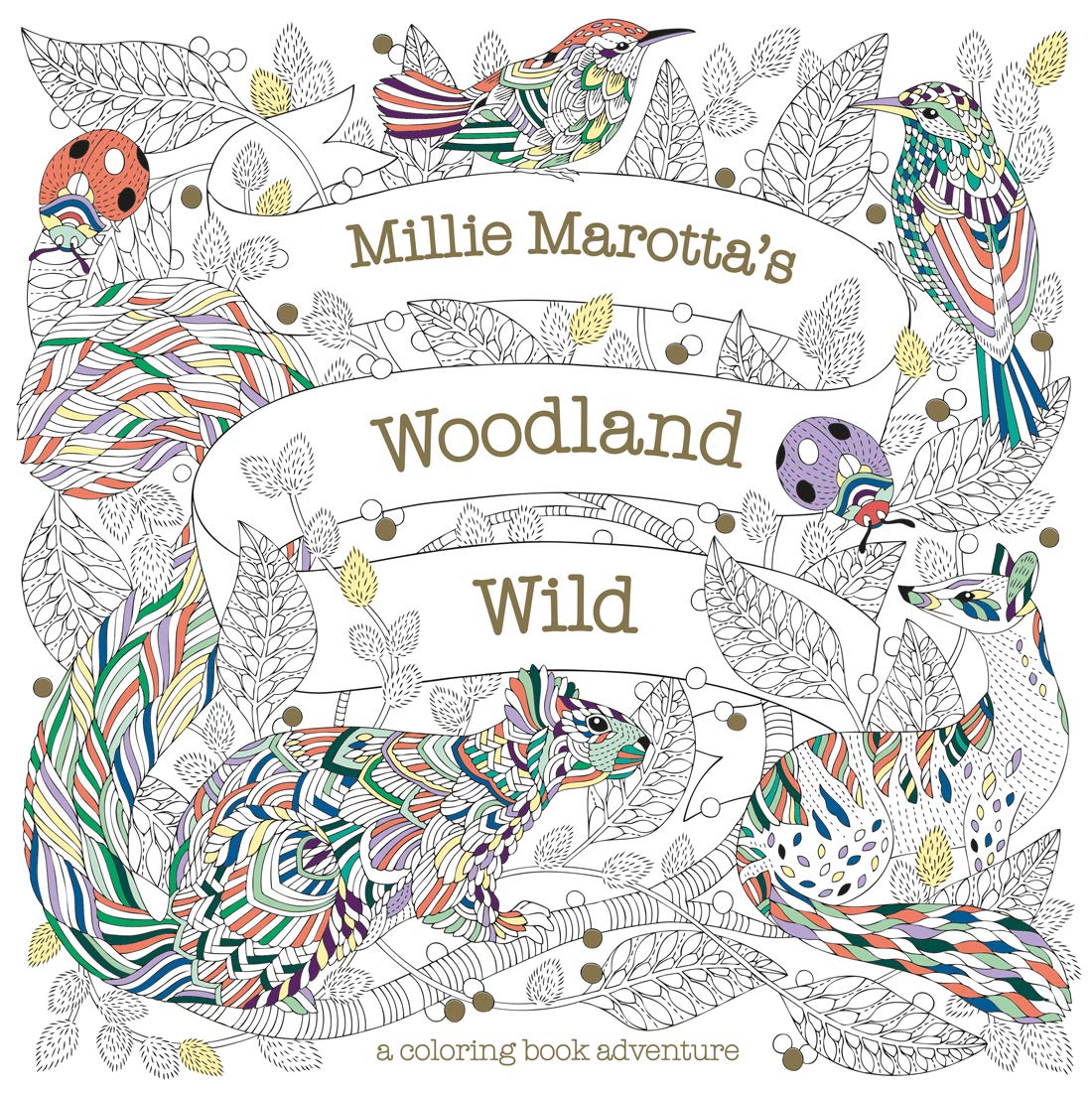 Woodland Wild Coloring Book (Softcover)