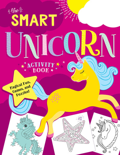 The Smart Unicorn Activity Book Children's Books Happier Every Chapter   