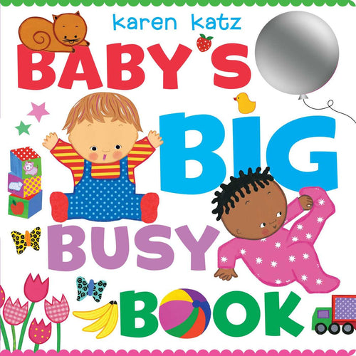 Baby's Big Busy Book Children's Books Happier Every Chapter   