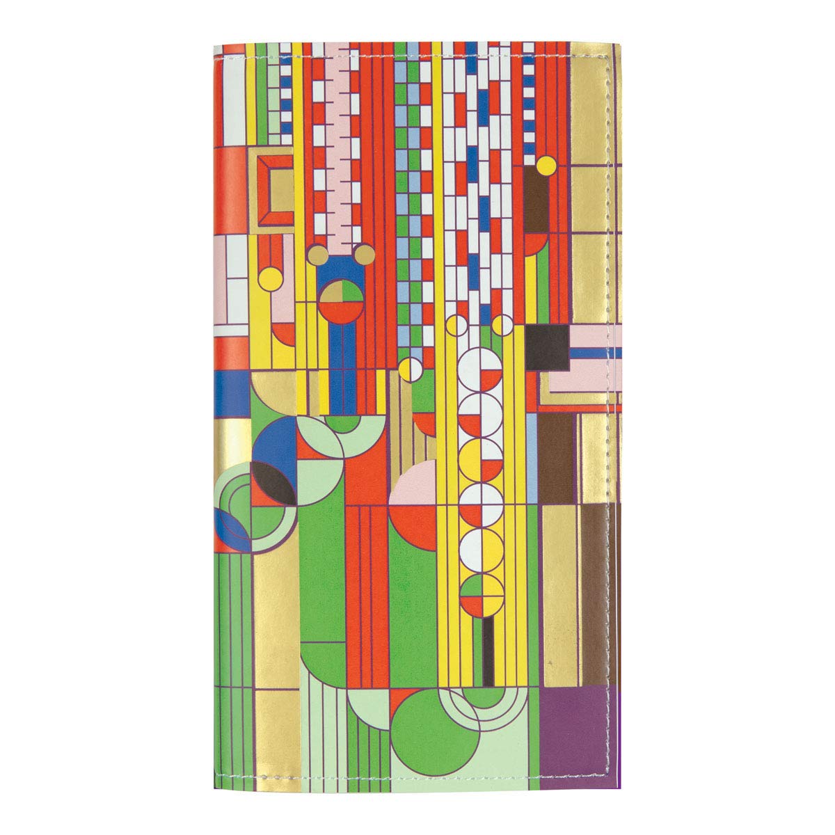 Frank Lloyd Wright Saguaro Forms and Cactus Flowers Travel Journal (Leather)