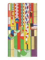 Frank Lloyd Wright Saguaro Forms and Cactus Flowers Travel Journal (Leather)