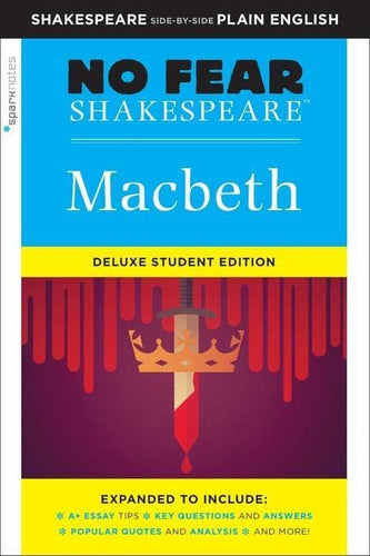 Macbeth: Deluxe Student Edition (No Fear Shakespeare, Bk. 4) (Paperback) Young Adult Non-Fiction Happier Every Chapter   