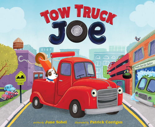 Tow Truck Joe (Hardcover) Children's Books Happier Every Chapter   