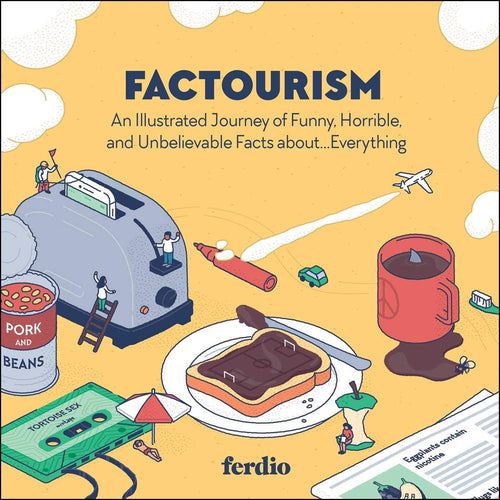 Factourism (Hardcover) Adult Non-Fiction Happier Every Chapter   