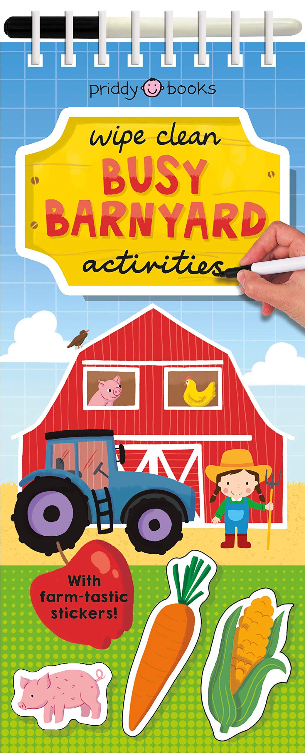 Busy Barnyard Wipe Clean Activities