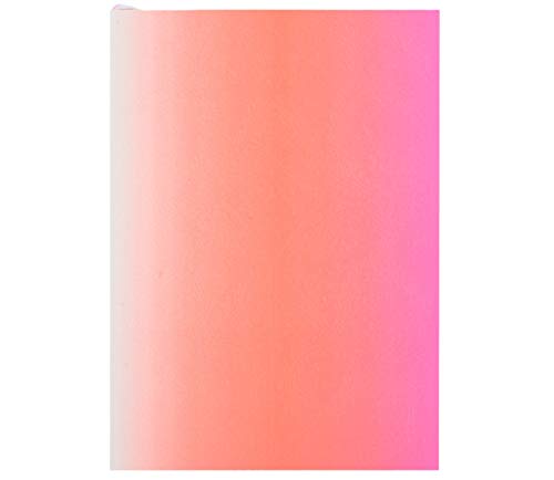 Christian Lacroix Neon Pink Ombre Paseo Notebook (Paperback) Adult Non-Fiction Happier Every Chapter   