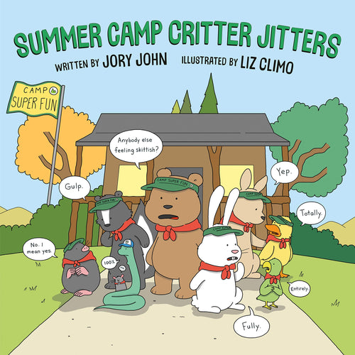 Summer Camp Critter Jitters (Hardcover) Children's Books Happier Every Chapter   