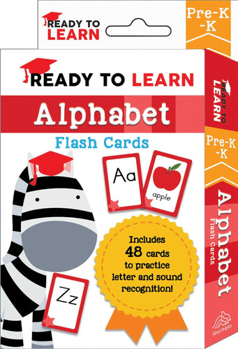 Alphabet Flash Cards (Ready to Learn, Pre-K- K) Children's Books Happier Every Chapter   