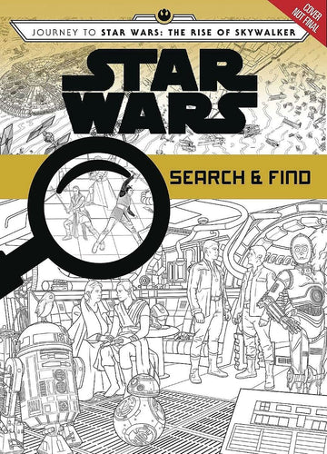 Journey to Star Wars: The Rise of Skywalker Search and Find Children's Books Happier Every Chapter   