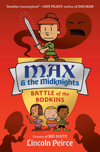 Battle of the Bodkins (Max & The Midknights, Bk. 2) (Hardcover) Children's Books Happier Every Chapter   