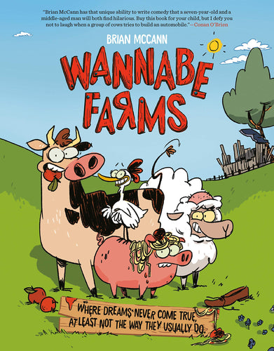 Wannabe Farms (Hardcover) Children's Books Happier Every Chapter   