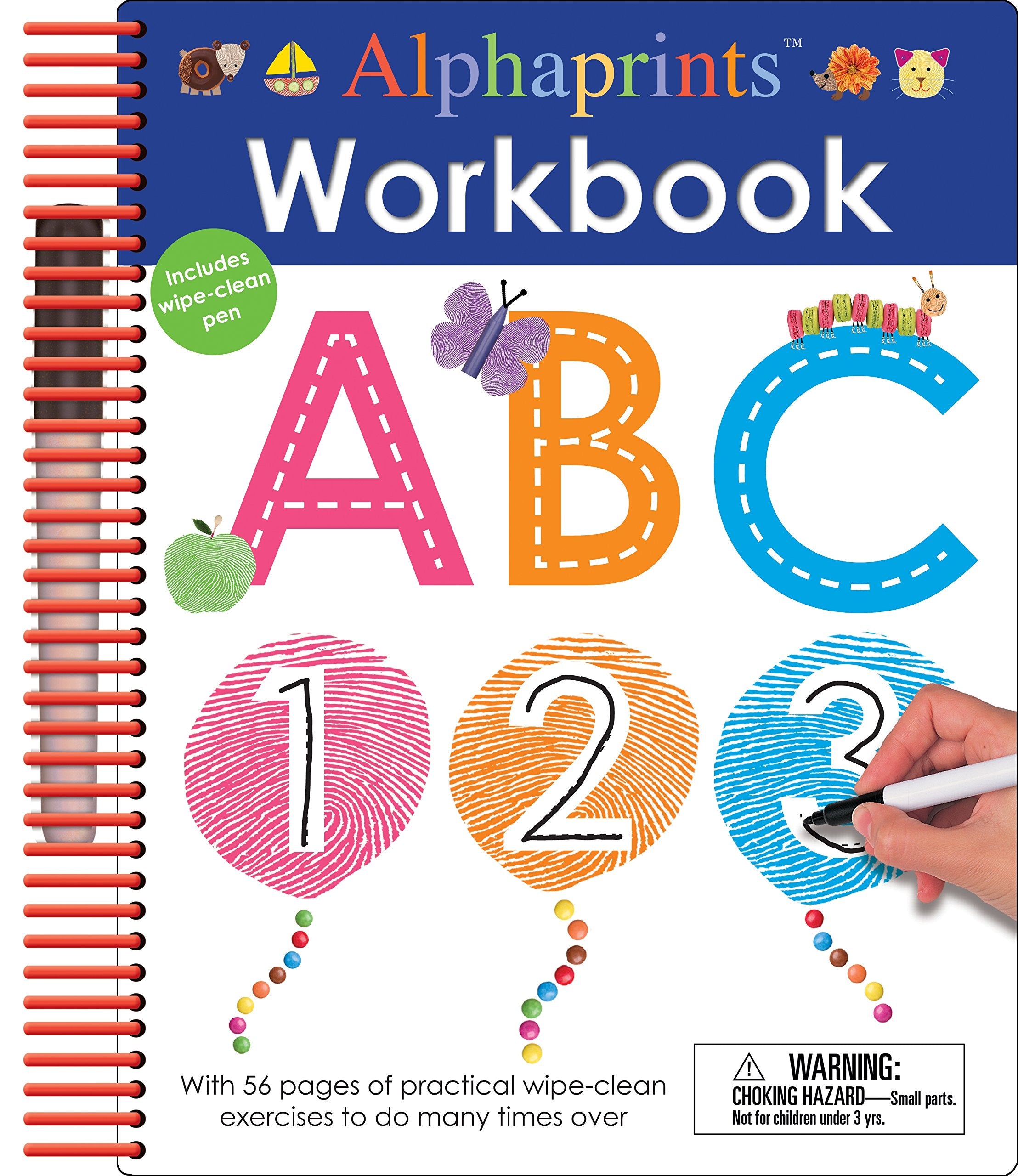 Alphaprints: Wipe Clean Workbook ABC (Wipe Clean Activity Books) (Spiral)