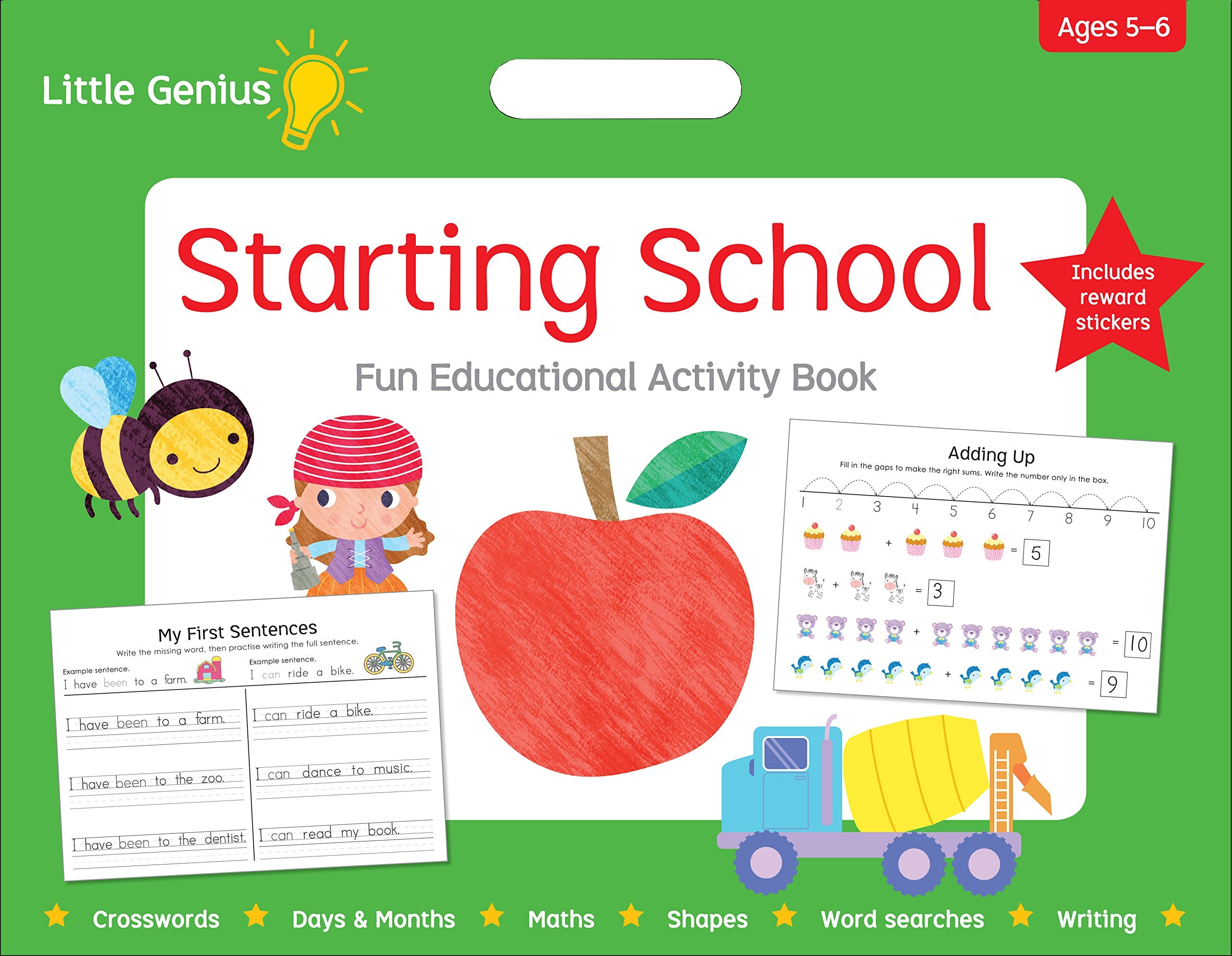 Starting School: Fun Educational Activity Book (Little Genius) (Softcover)