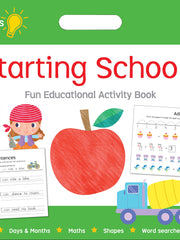 Starting School: Fun Educational Activity Book (Little Genius) (Softcover)