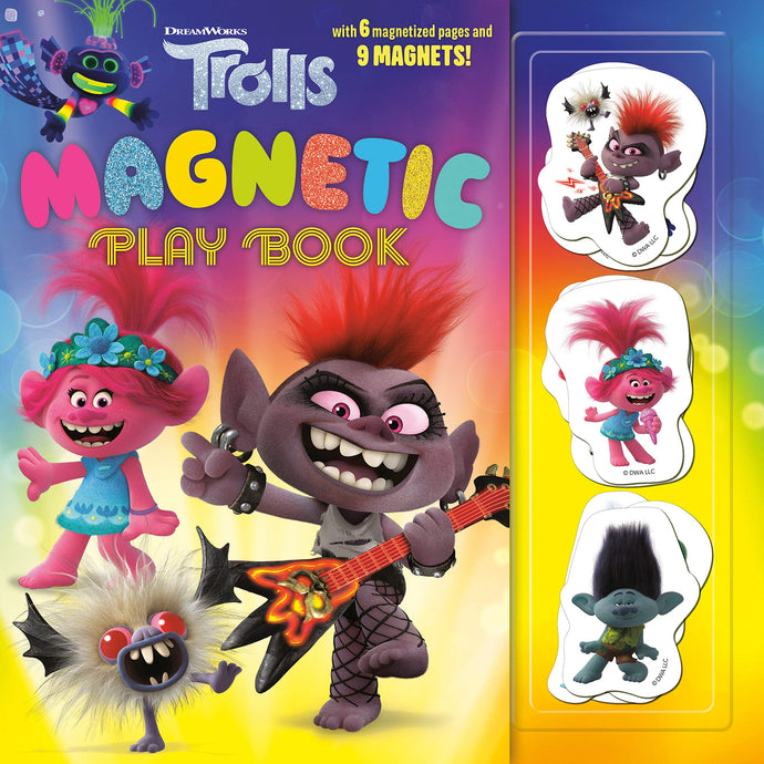 Magnetic Play Book (DreamWorks Trolls) Children's Books Happier Every Chapter   