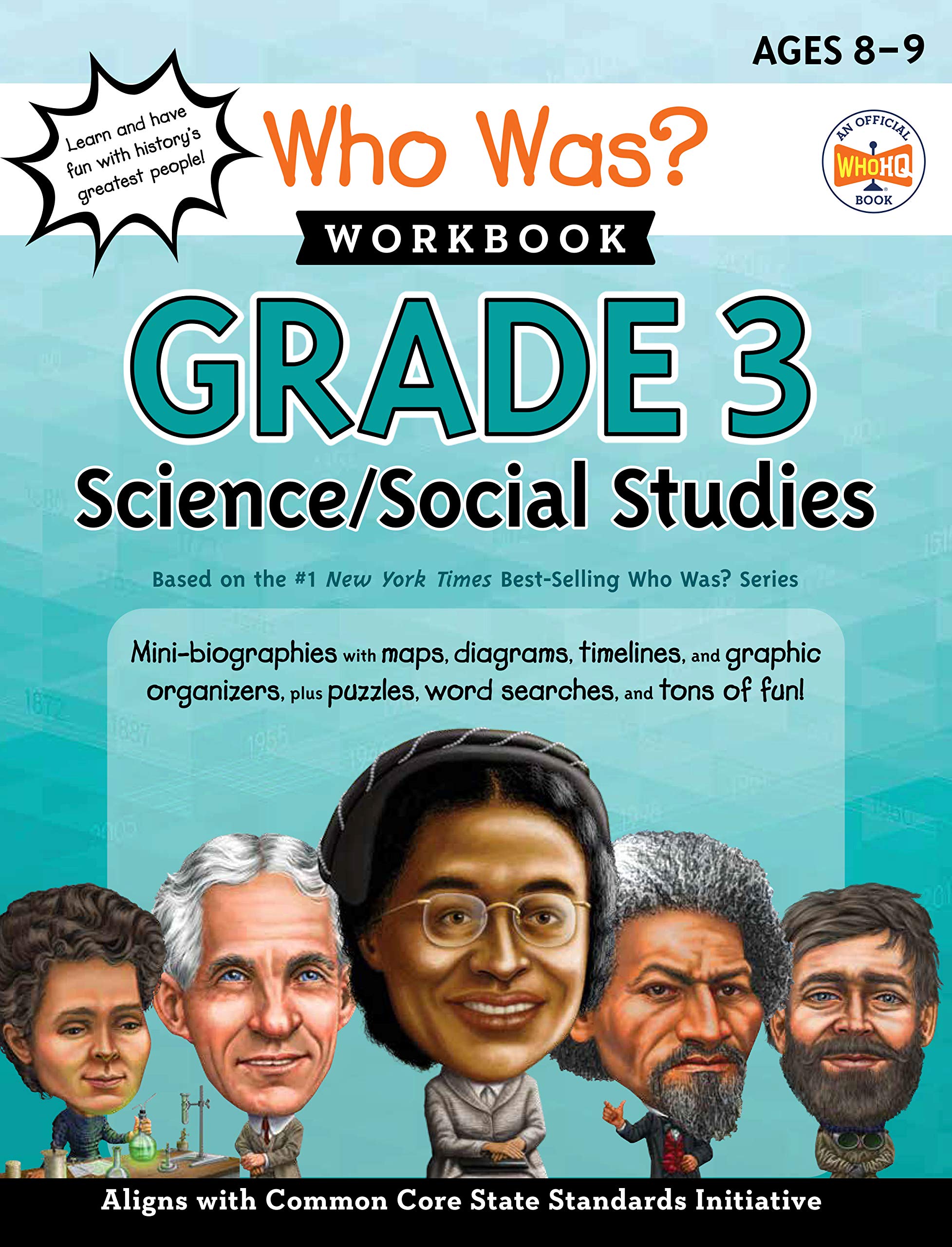 Who Was? Workbook: Grade 3 Science/Social Studies (Who HQ) (Paperback)
