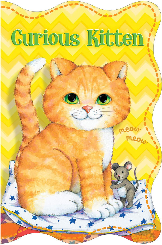 Curious Kitten Board Book Children's Books Happier Every Chapter   