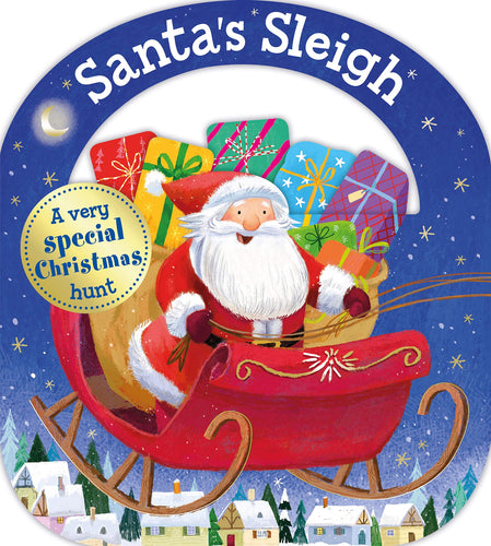Santa's Sleigh Carry-Along Tab Book Children's Books Happier Every Chapter   