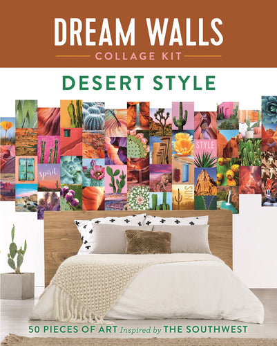 Desert Style (Dream Walls Collage Kit) (Softcover) Adult Non-Fiction Happier Every Chapter   