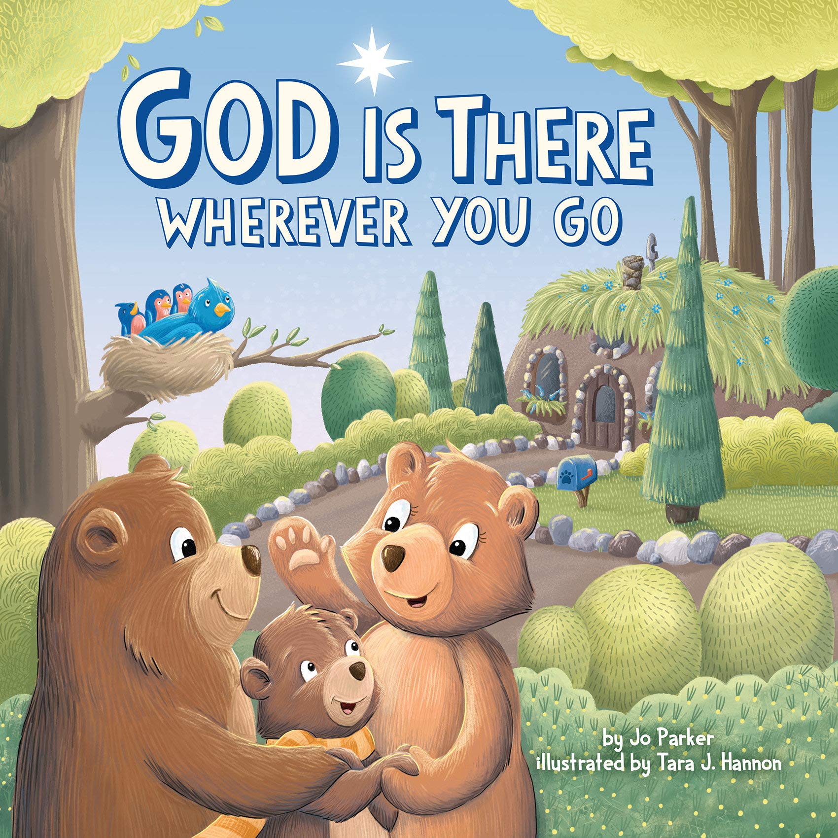 God Is There Wherever You Go (Board Books)