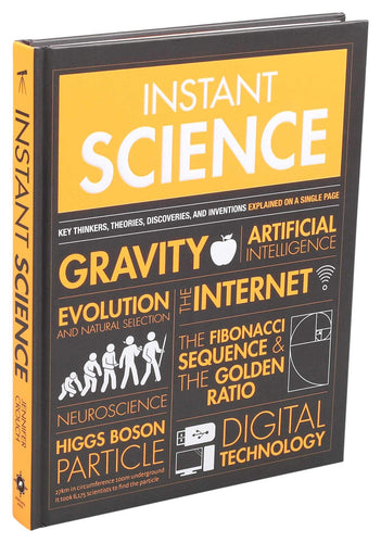 Instant Science (Instant Knowledge) (Hardcover) Adult Non-Fiction Happier Every Chapter   