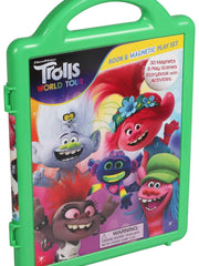 Dreamworks Trolls World Tour: Book and Magnetic Playset