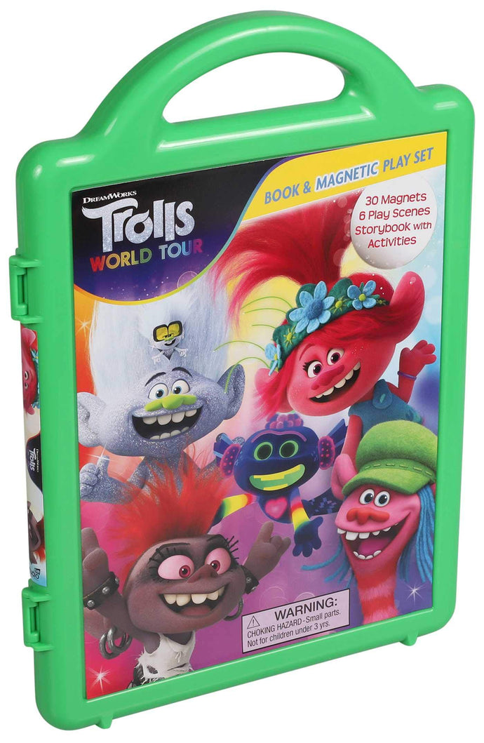 Dreamworks Trolls World Tour: Book and Magnetic Playset Children's Books Happier Every Chapter   