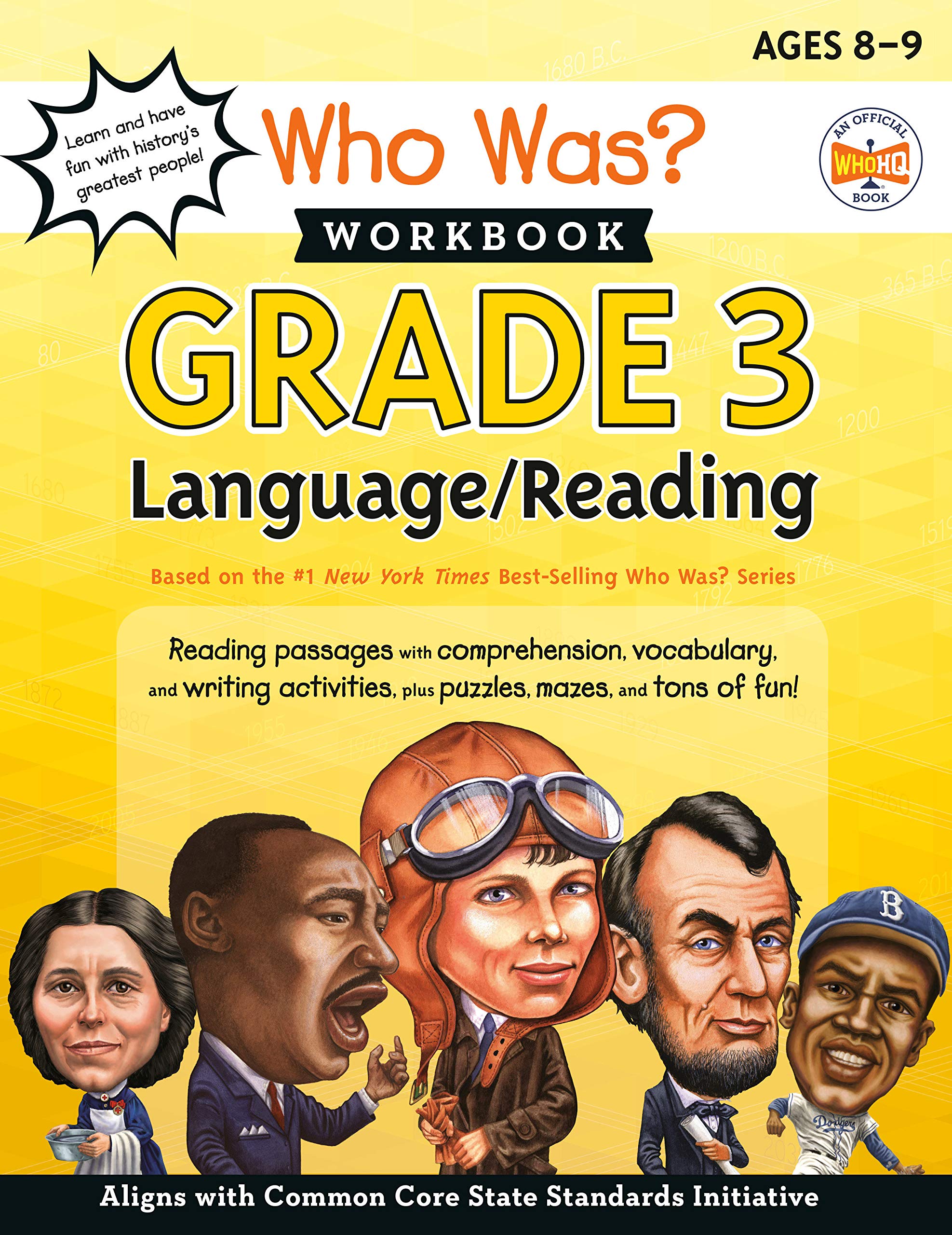 Who Was? Language/Reading Workbook (Grade 3, WhoHQ) (Paperback)