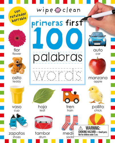 Primeras First 100 Palabras (Wipe Clean) Children's Books Happier Every Chapter   