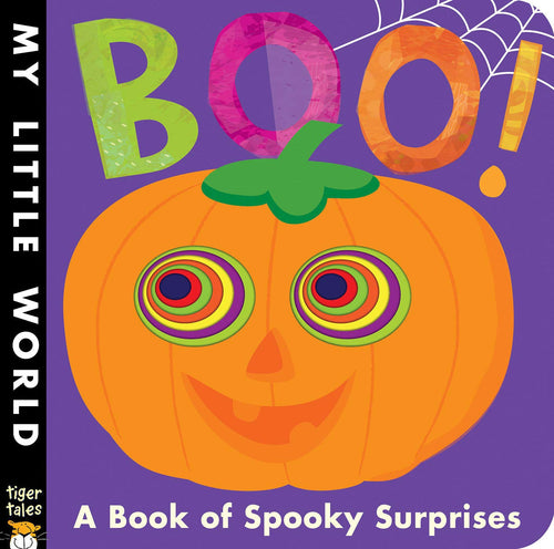 Boo! A Book of Spooky Surprises (My Little World) (Board Books) Children's Books Happier Every Chapter   