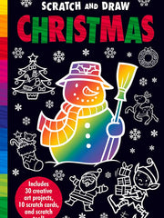 Scratch and Draw Christmas (Scratch and Draw Card Wallet Format) Paperback