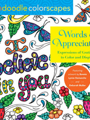 Words of Appreciation (Zen Doodle Colorscapes) (Softcover)