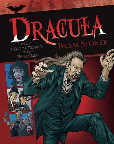 Dracula (Graphic Classics, Volume 2) (Paperback) Children's Books Happier Every Chapter   