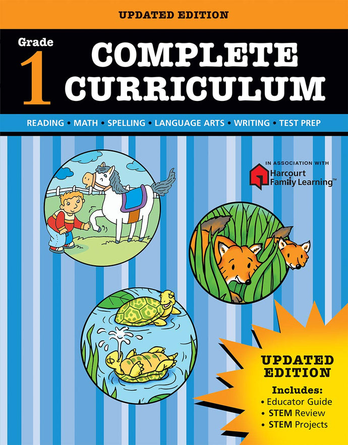 Complete Curriculum (Grade 1, Updated Edition) (Paperback) Children's Books Happier Every Chapter   