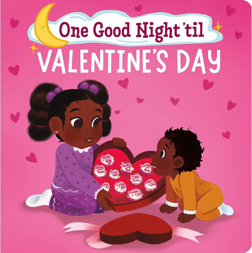 One Good Night 'til Valentine's Day (One Bood Night 'til) (Board Books) Children's Books Happier Every Chapter   
