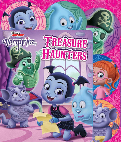 Treasure Haunters (Disney Jurnior Vampirina) (Board Books) Children's Books Happier Every Chapter   