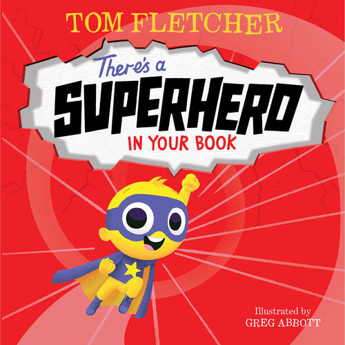 There's a Superhero in Your Book (Hardcover) Children's Books Happier Every Chapter   