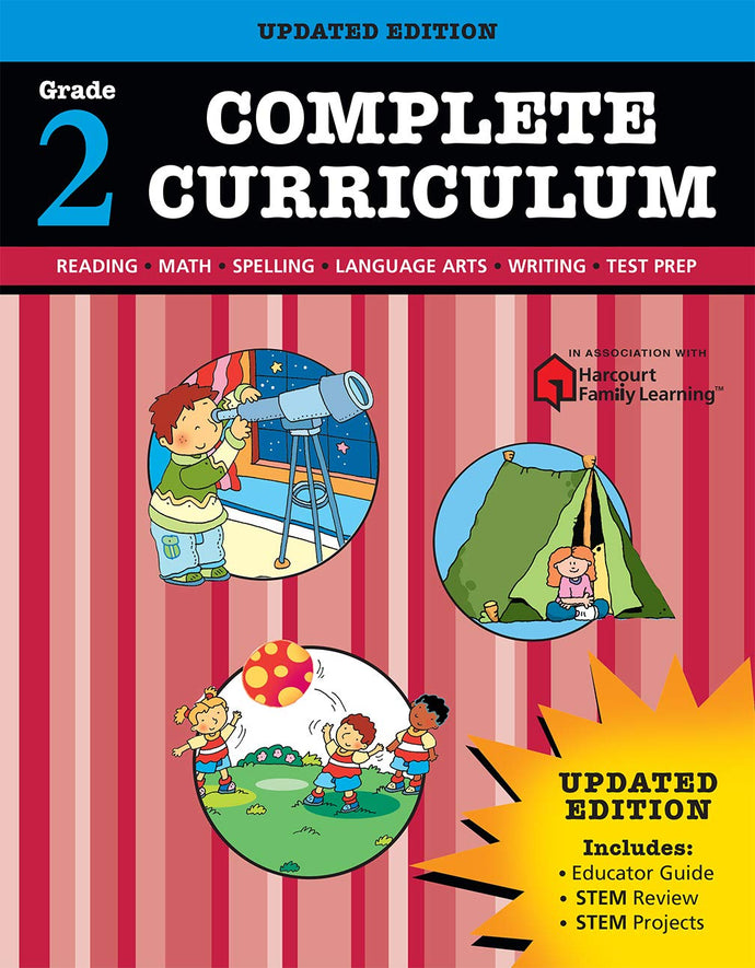 Complete Curriculum (Grade 2, Updated Edition) (Paperback) Children's Books Happier Every Chapter   