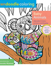 Baby Animals (Zendoodle Coloring) (Softcover)
